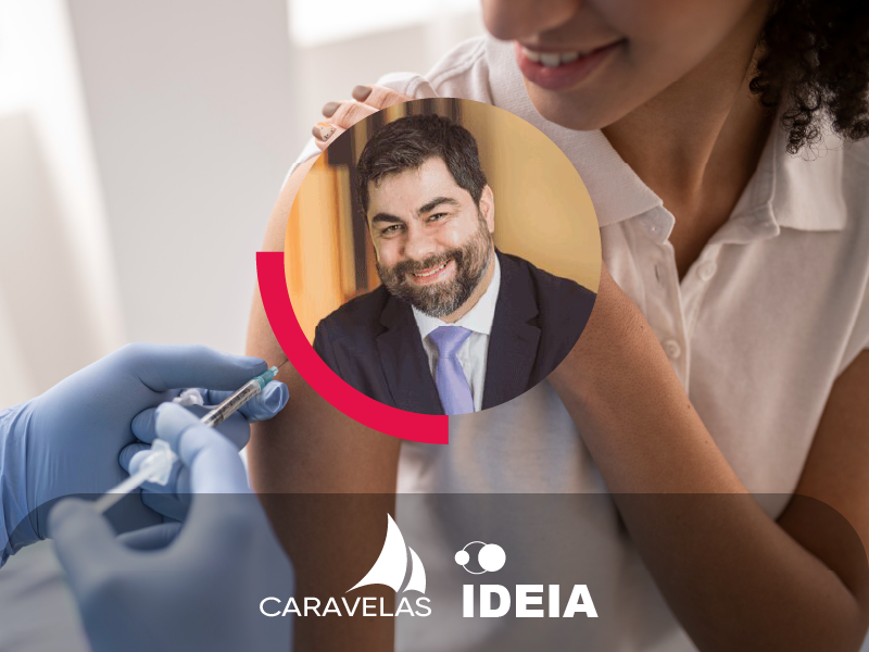 Leia mais sobre o artigo No Podcast Caravelas + Ideia, Silvio Guidi fala sobre a vacinação no Brasil e outros temas ligados ao controle da pandemia