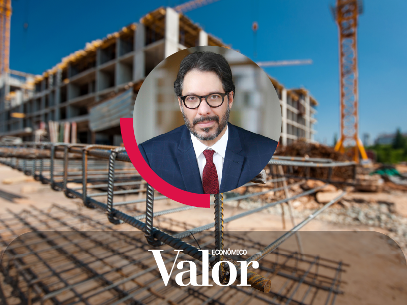 Leia mais sobre o artigo No Valor Econômico, Fernando Vernalha comenta dificuldade do mercado de construção pesada para compensar alta de custos
